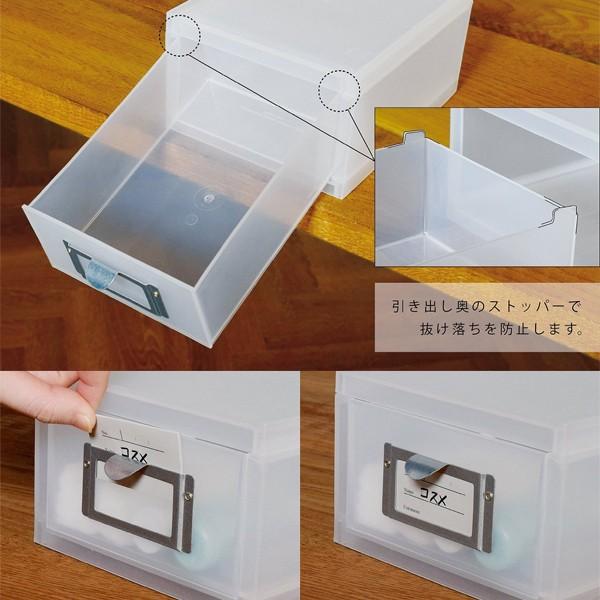 引出しつきボックス 2段 収納ボックス 引出し収納ボックス : うさぎ屋