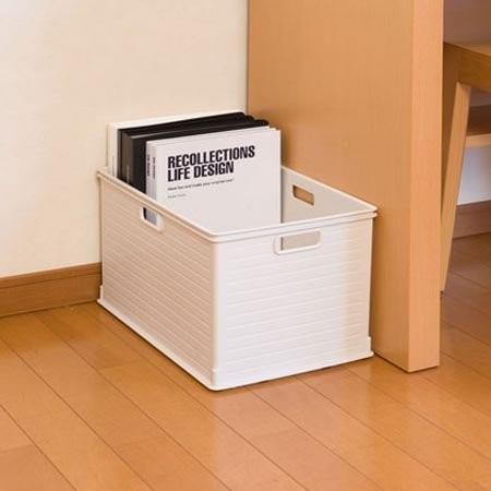 カラーボックス 取っ手 小物収納 リバースボックス : うさぎ屋