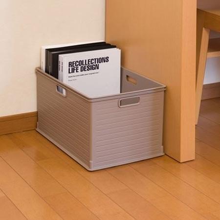 カラーボックス 取っ手 小物収納 リバースボックス : うさぎ屋