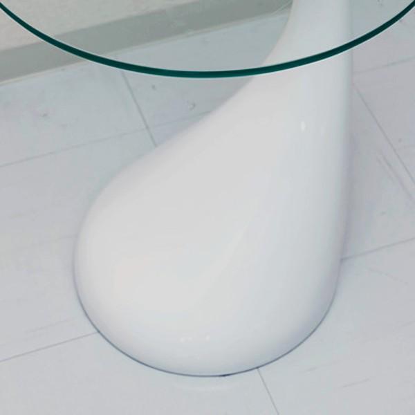 サイドテーブル カフェテーブル ガラステーブル おしゃれ アート 変形