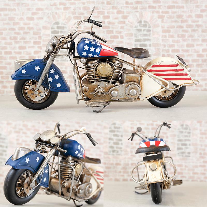 バイク アメ車 置き物 ブリキ インテリア おしゃれ レトロ