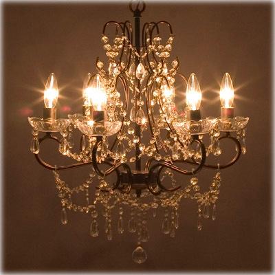 シャンデリア 6灯 led 対応 天井 照明 アンティーク レトロ シャンデリア 6灯 led 対応 天井 照明 アンティーク レトロ