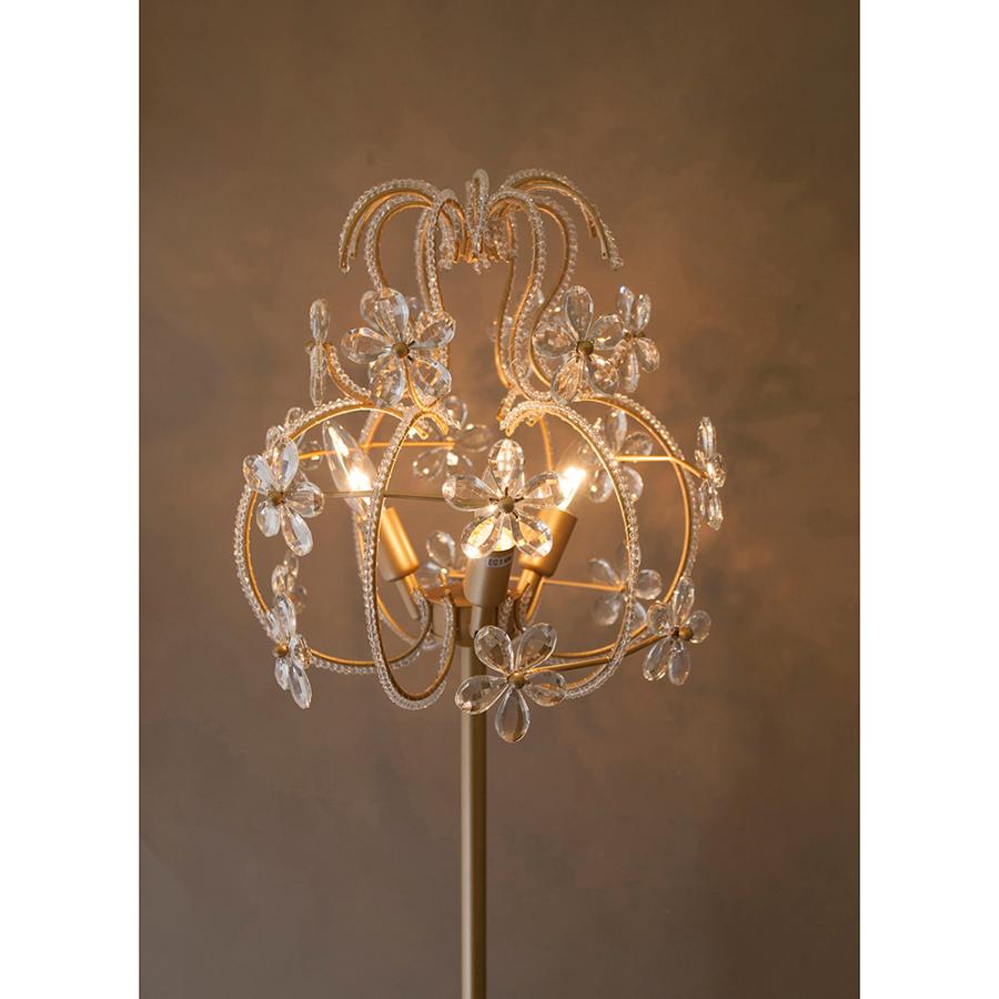 シャンデリア 3灯 LED対応 E12 スタンドライト フロアライト