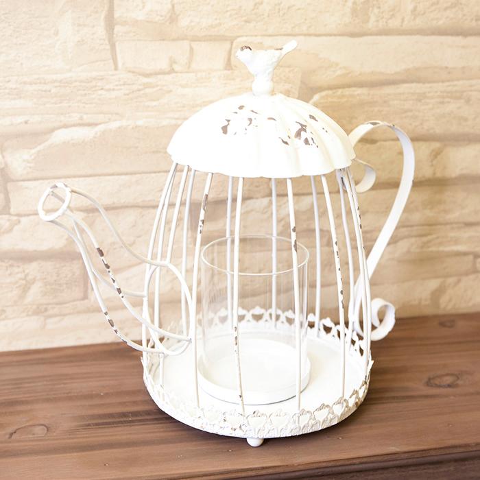 キャンドルホルダー アイアン 置き物 アンティーク調 サビ加工 錆