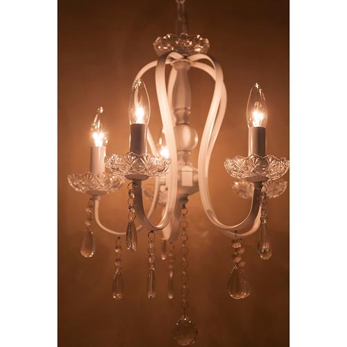 シャンデリア 5灯 led対応 おしゃれ レトロ 北欧 アンティーク調