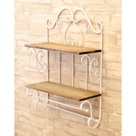 ウォールシェルフ 壁 フック 収納 棚 ラック 壁面 壁掛け ヨーロピアン