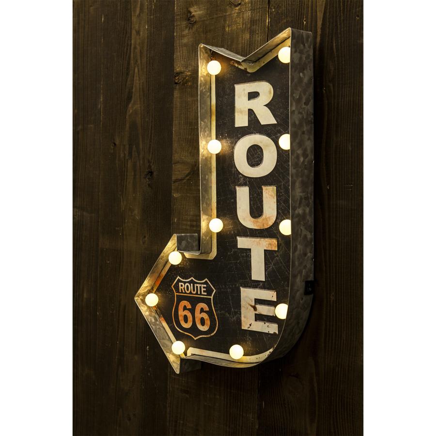 看板 インテリア 照明 LEDライト サイン ルート66 ROUTE 看板 インテリア 照明 LEDライト サイン ルート66 ROUTE