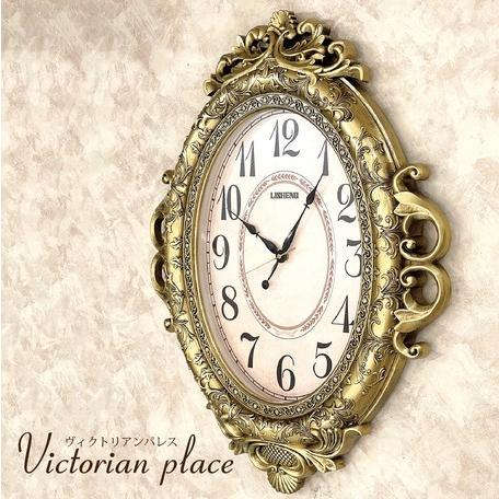 ウォールクロック おしゃれ アンティーク調 北欧 ゴージャス