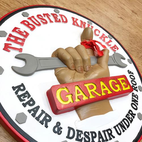 看板 サイン ボード ガレージ 車庫 駐車場 アメリカン 雑貨 円