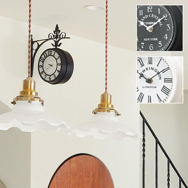 壁掛け時計 両面 おしゃれ 北欧 アナログ ヨーロピアン ウォールクロック 壁時計 取り付け 壁掛時計 掛け時計 オシャレ 時計 壁掛け アンティーク調 インテリア うさぎ屋 株式会社一兎 通販 Paypayモール