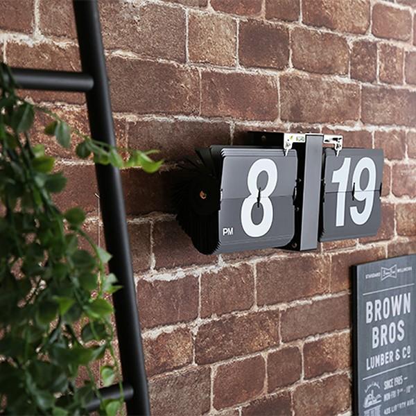 東谷 置き時計 壁掛け時計 おしゃれ アナログ表示 数字 大きい