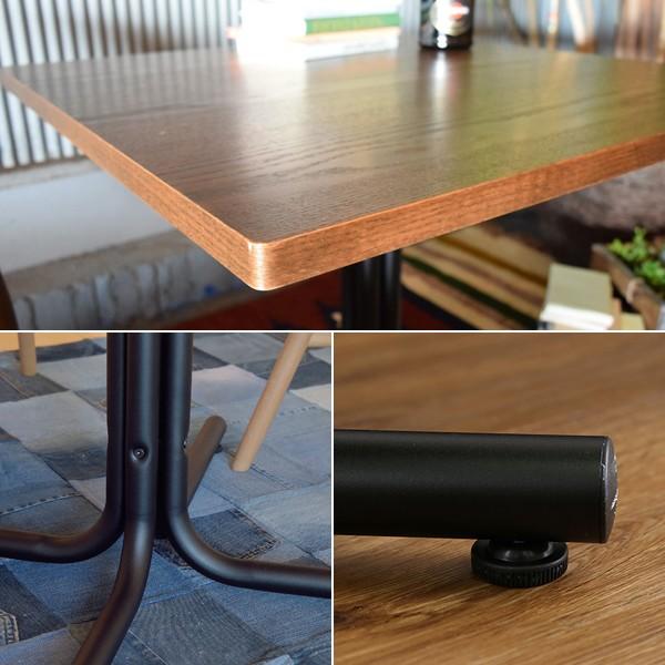 東谷 カフェテーブル 正方形 75×75cm おしゃれ 脚 ソファサイド 北欧