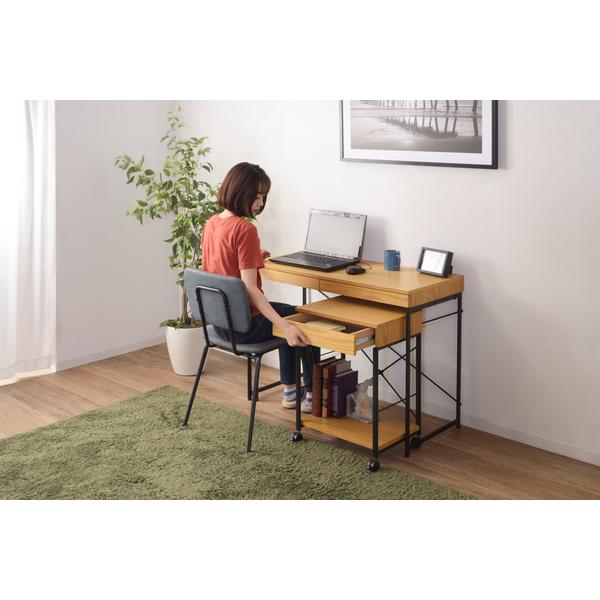 ☆多用途　多機能　パソコンラック　キャスター付き デスクスチール 多用途 多機能 パソコンラック キャスター付き デスクスチール