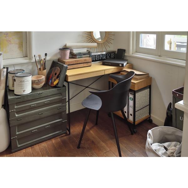 東谷 デスク パソコンデスク PCデスク 引き出し 2杯 作業台 作業