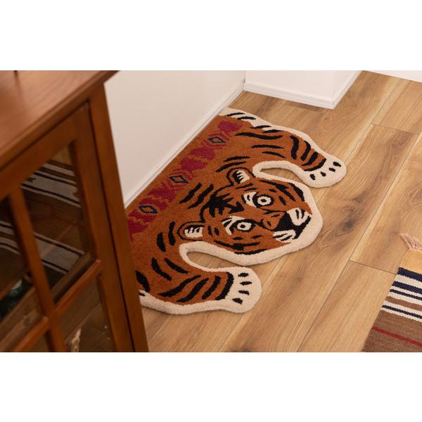 東谷 ラグ マット おしゃれ かわいい 面白い おもしろ 目立つ アニマル