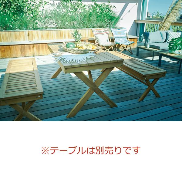 東谷 ベンチ ダイニング ガーデンベンチ 天然木製 シンプル チーク材