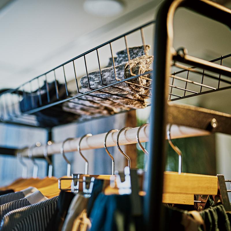 東谷 ハンガーラック 収納棚 大きいサイズ ロング 背の高い ハイタイプ