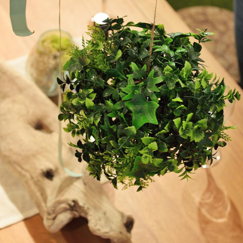 東谷 インテリアグリーン フェイクグリーン ボール 球体 丸型 観葉植物