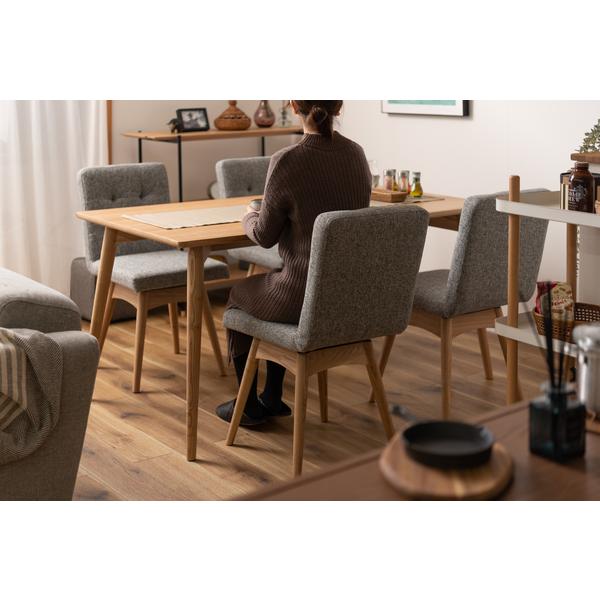 東谷 ダイニングチェア 1脚 座面 回転 使いやすい 座りやすい 北欧