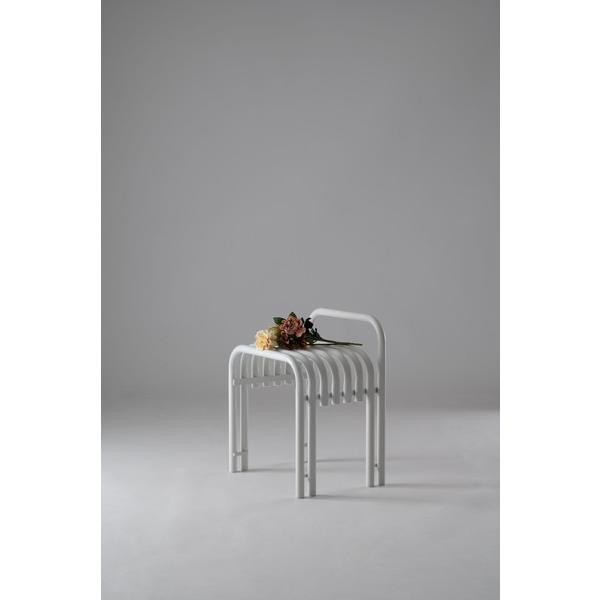 東谷 スツール おしゃれ デザイン スチール 金属 アート