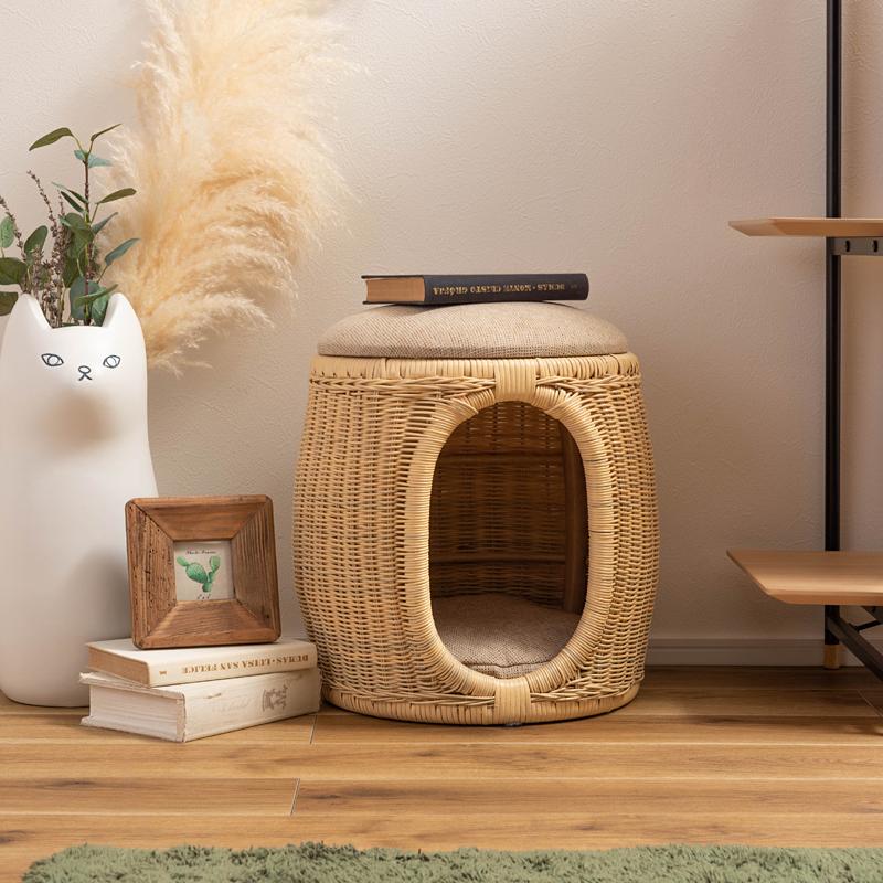 東谷 スツール 収納 ペットスツール ペットハウス キャットハウス 犬