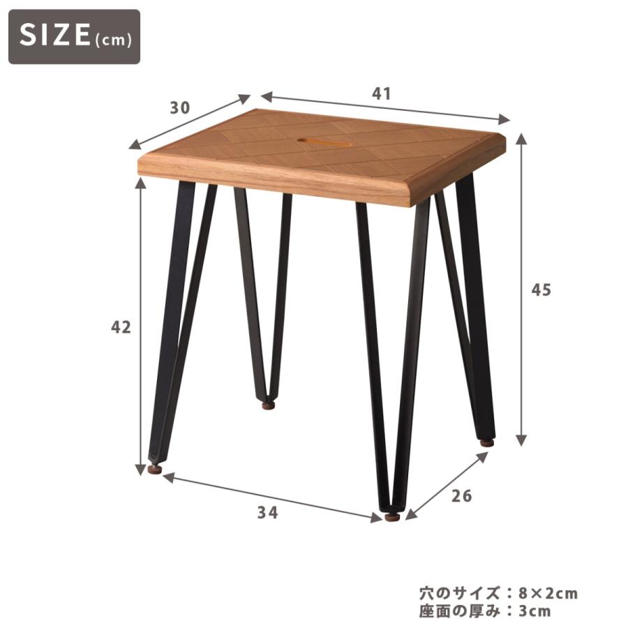 格安定番 スツール 木製 アイアン 脚 おしゃれ 北欧 椅子 チェアー シンプル インテリア ナチュラル カントリー調 モダン デザイン かっこいい うさぎ屋 株式会社一兎 通販 Paypayモール 格安new
