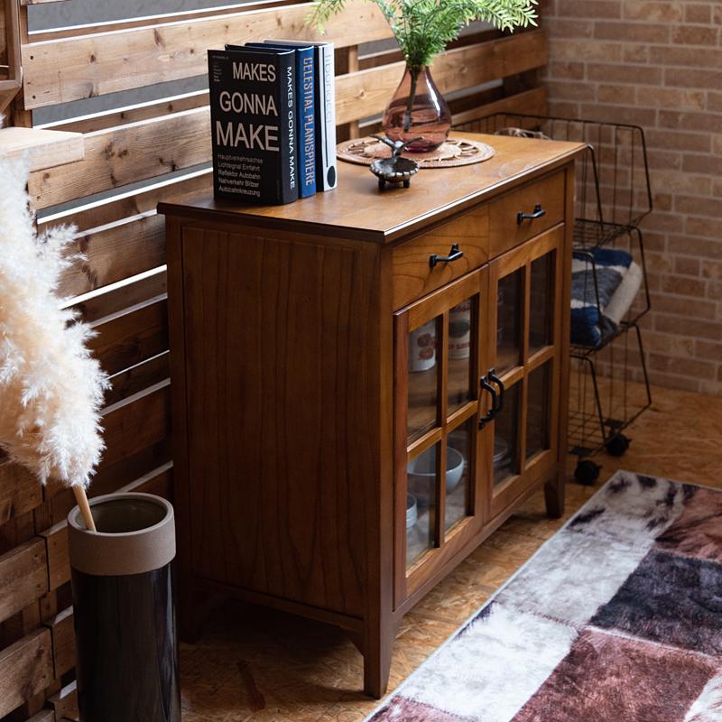 東谷 キャビネット 収納 引き出し 食器棚 ミニ 小さい 小型 省スペース