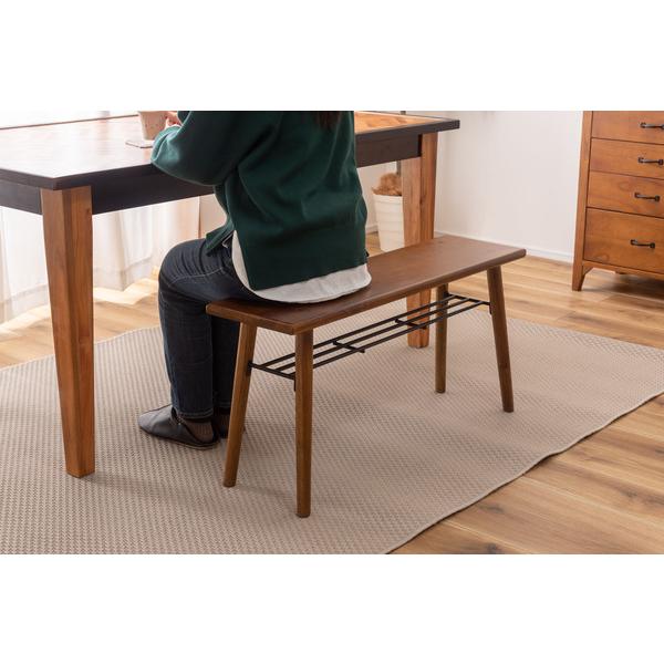 東谷 ベンチ 室内 屋内 椅子 腰掛け 玄関 リビング ダイニング 棚