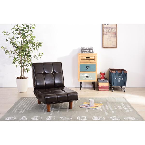 東谷 フロアソファ 椅子 リクライニング フロアーソファー 脚 取り外し