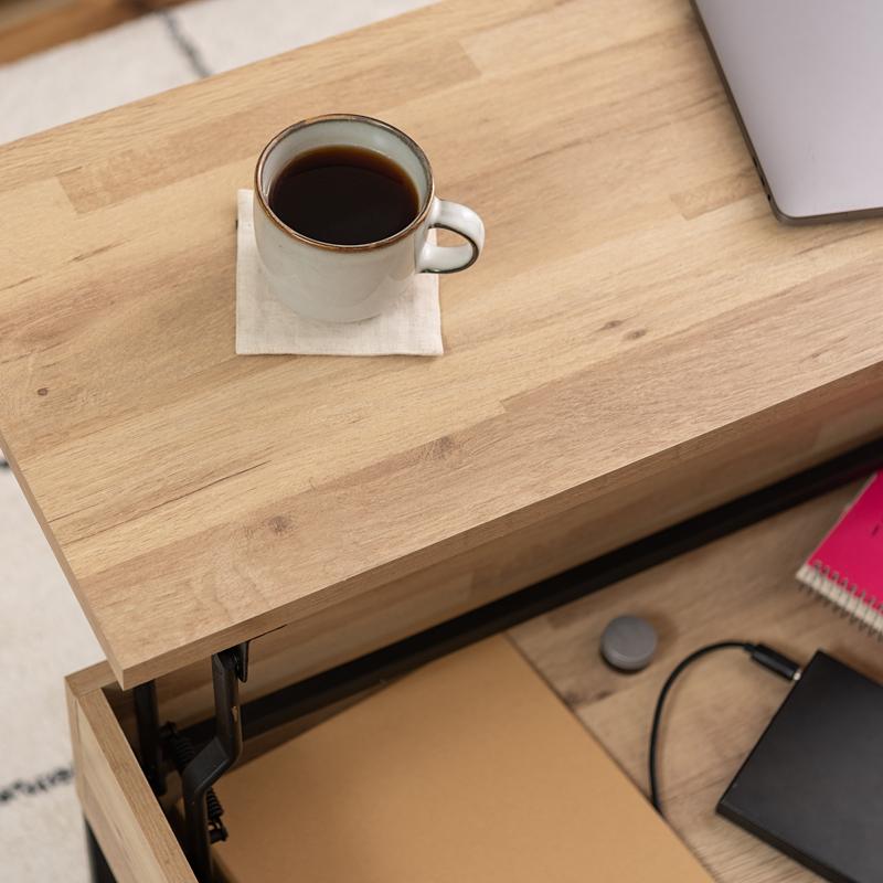 東谷 テーブル 天板下 収納スペース 座卓 デスク 机 高さ調整 リモート