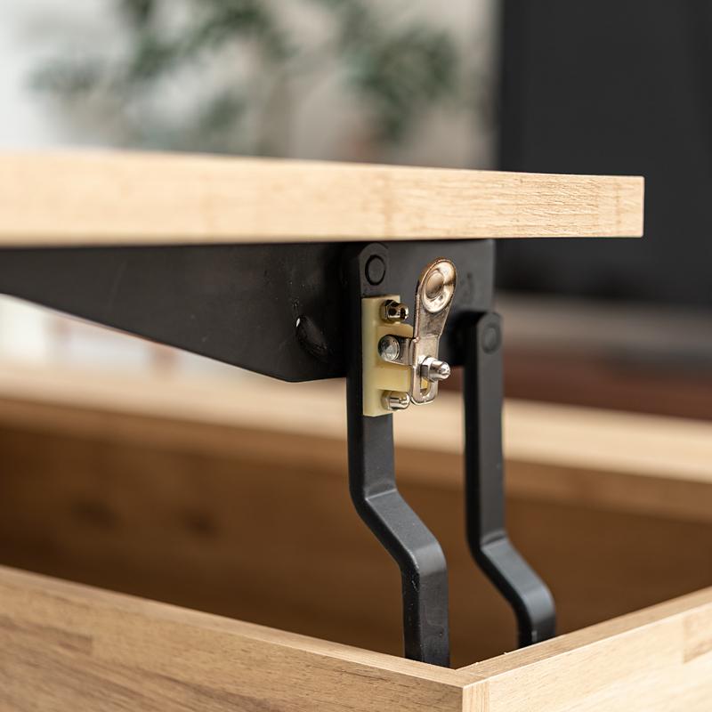 東谷 テーブル 天板下 収納スペース 座卓 デスク 机 高さ調整 リモート