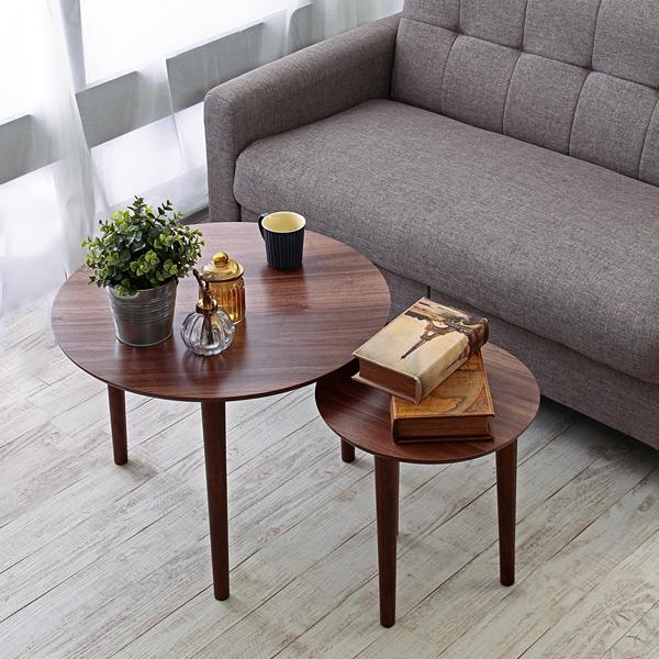 東谷 ネストテーブル ラウンドテーブル 円形テーブル 円型テーブル