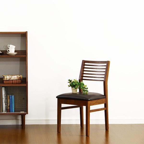 東谷 ダイニングチェア 1脚 単品 北欧 おしゃれ 椅子 天然木 木製 合皮