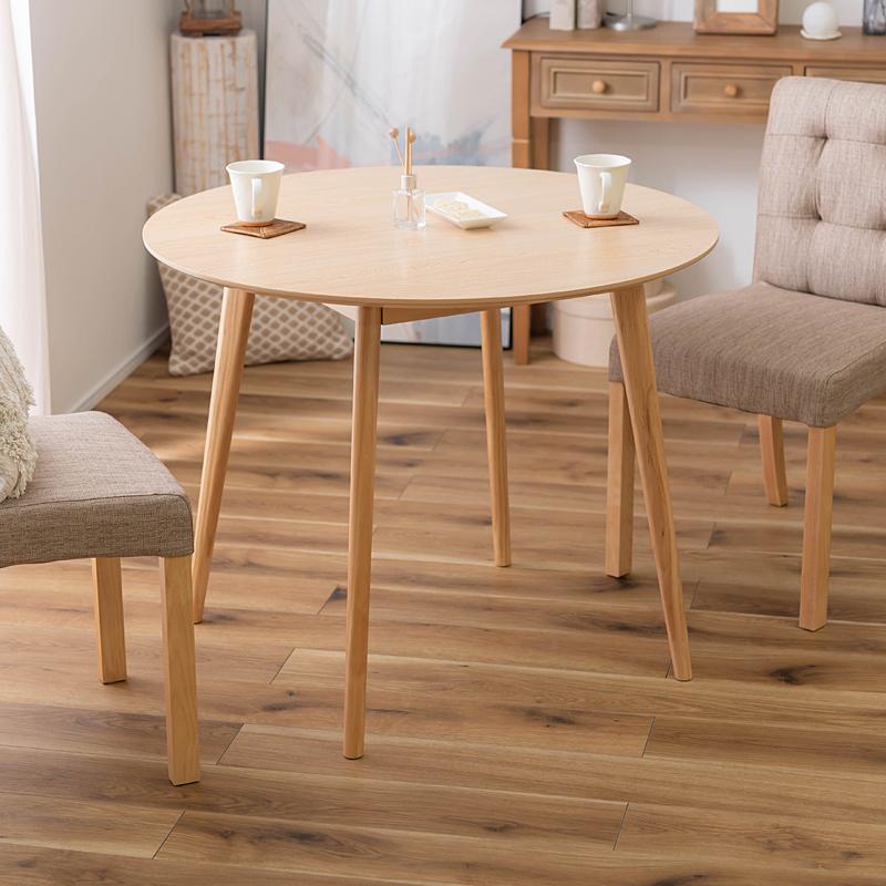 ラウンドテーブル TAP-001 直径900mm 東谷 テーブル ダイニングテーブル 円形 丸型 2人用 二人掛け 直径 90