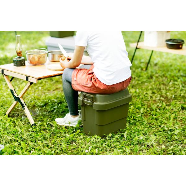 収納ボックス トランクカーゴ 箱 衣類収納 おもちゃ箱 蓋 座れる おしゃれ 道具箱 工具箱 ツールボックス ガレージ アウトドア キャンプ 釣り道具 日本製 | 東谷 | 17