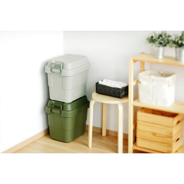 収納ボックス トランクカーゴ 箱 衣類収納 おもちゃ箱 蓋 座れる おしゃれ 道具箱 工具箱 ツールボックス ガレージ アウトドア キャンプ 釣り道具 日本製 | 東谷 | 18