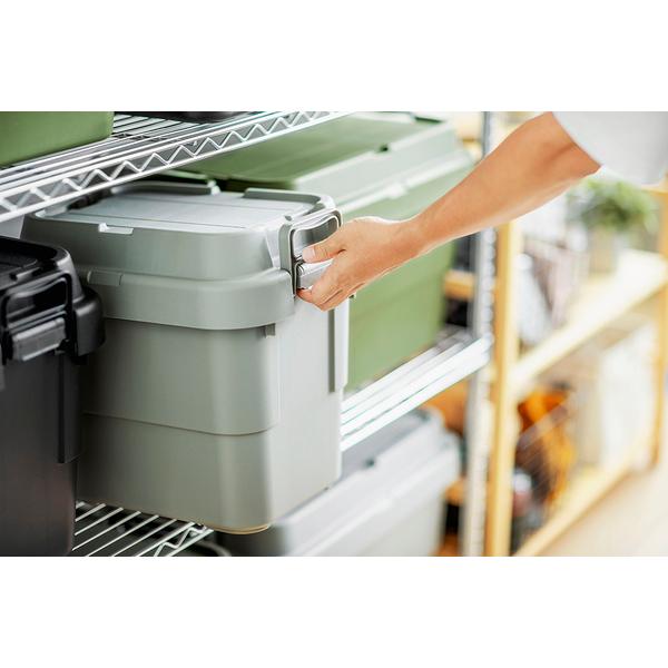 収納ケース 収納ボックス トランクカーゴ 箱 衣類 おもちゃ箱 フタ付き 座れる おしゃれ 道具箱 ツールボックス ガレージ アウトドア キャンプ 釣り道具 | 東谷 | 13