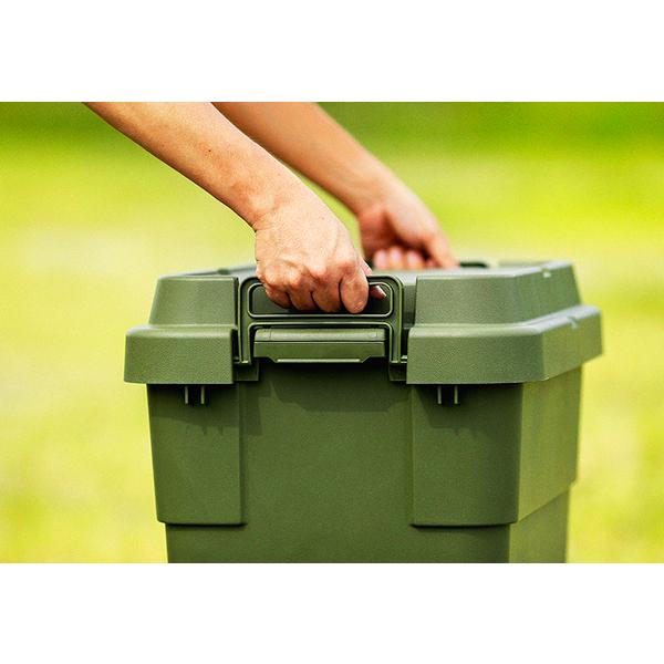 収納ケース 収納ボックス トランクカーゴ 箱 衣類 おもちゃ箱 フタ付き 座れる おしゃれ 道具箱 ツールボックス ガレージ アウトドア キャンプ 釣り道具 | 東谷 | 15