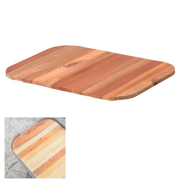 テーブルトップ 20L専用 天板 天然木 収納バッグ 袋付き 折りたたみ 折り畳み コンパクト 携帯 持ち運び トランクカーゴ別売り 【商品コード：azm-tc-20s専用】 | 東谷