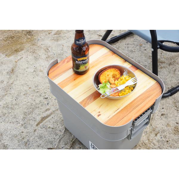 テーブルトップ 20L専用 天板 天然木 収納バッグ 袋付き 折りたたみ 折り畳み コンパクト 携帯 持ち運び トランクカーゴ別売り 【商品コード：azm-tc-20s専用】 | 東谷 | 04