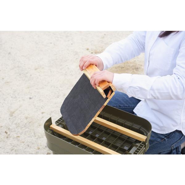 テーブルトップ 20L専用 天板 天然木 収納バッグ 袋付き 折りたたみ 折り畳み コンパクト 携帯 持ち運び トランクカーゴ別売り 【商品コード：azm-tc-20s専用】 | 東谷 | 07