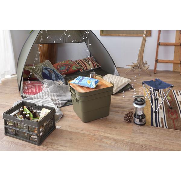 収納ボックス 収納ケース トランクカーゴ 衣類収納 おもちゃ箱 ふた 座れる おしゃれ 工具箱 ツールボックス ガレージ アウトドア キャンプ 釣り道具 屋外対応 | 東谷 | 10