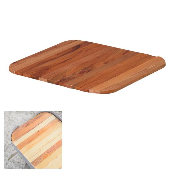 テーブルトップ 30L専用 天板 天然木 収納バッグ 袋付き 折りたたみ 折り畳み コンパクト 携帯 持ち運び トランクカーゴ別売り 【商品コード：azm-tc-30s専用】 | 東谷