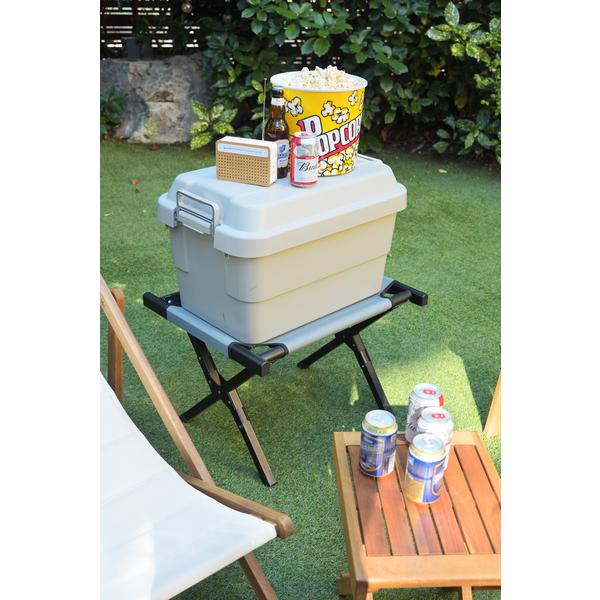 収納ボックス トランクカーゴ 収納ケース 衣類 ふた付き 蓋 座れる おしゃれ 道具箱 工具箱 ツールボックス ガレージ アウトドア キャンプ 釣り道具 日本製 | 東谷 | 06