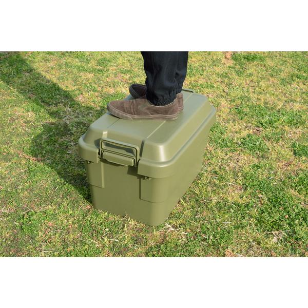 収納ボックス トランクカーゴ 収納ケース 衣類 ふた付き 蓋 座れる おしゃれ 道具箱 工具箱 ツールボックス ガレージ アウトドア キャンプ 釣り道具 日本製 | 東谷 | 07