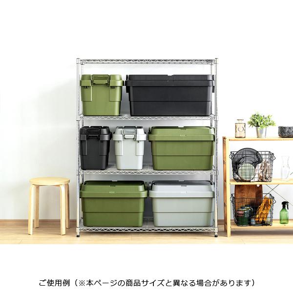 収納ボックス アウトドア キャンプ 釣り道具収納 収納ケース トランクカーゴ フタ付き ふた 蓋 日本製 座れる おしゃれ ツールボックス ガレージ 車庫 | 東谷 | 19
