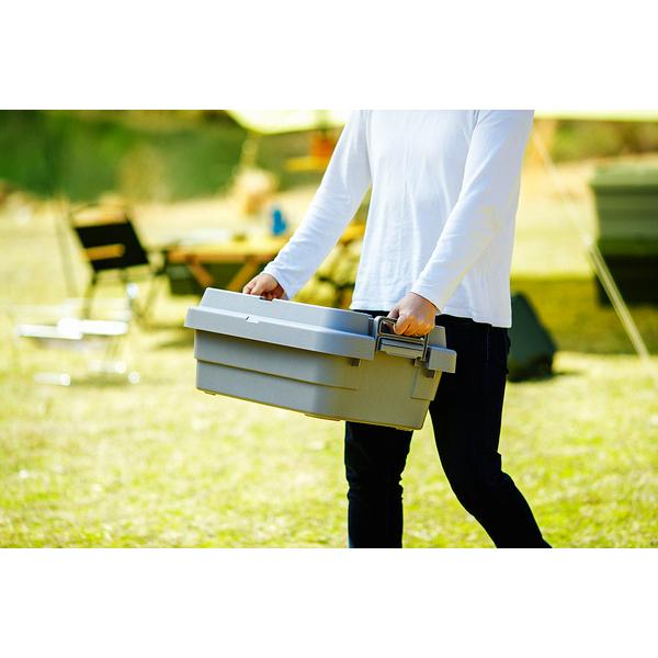 収納ケース シンプル ミリタリー調 おしゃれ アウトドア キャンプ 釣り ファイル収納 持ち運び 整理整頓 トランクカーゴ 屋外 収納ボックス ガレージ 車庫 玄関 | 東谷 | 08