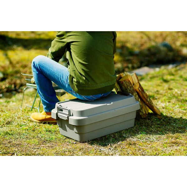 収納ケース シンプル ミリタリー調 おしゃれ アウトドア キャンプ 釣り ファイル収納 持ち運び 整理整頓 トランクカーゴ 屋外 収納ボックス ガレージ 車庫 玄関 | 東谷 | 10