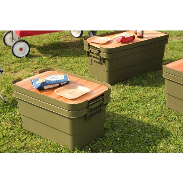 テーブルトップ 50L専用 天板 天然木製 収納バッグ付き 折りたたみ 折り畳み コンパクト 携帯 持ち運び トランクカーゴ別売り 【商品コード：azm-tc-50s専用】 | 東谷 | 03