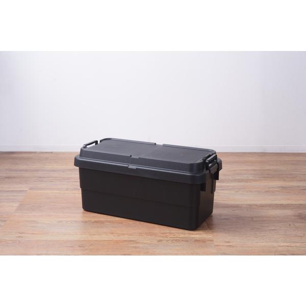 収納ケース 収納BOX 収納ボックス スツール シンプル ミリタリー調 トランクカーゴ ガレージ 車庫 玄関 アウトドア ファイル収納 持ち運び 整理整頓 日本製 | 東谷 | 07